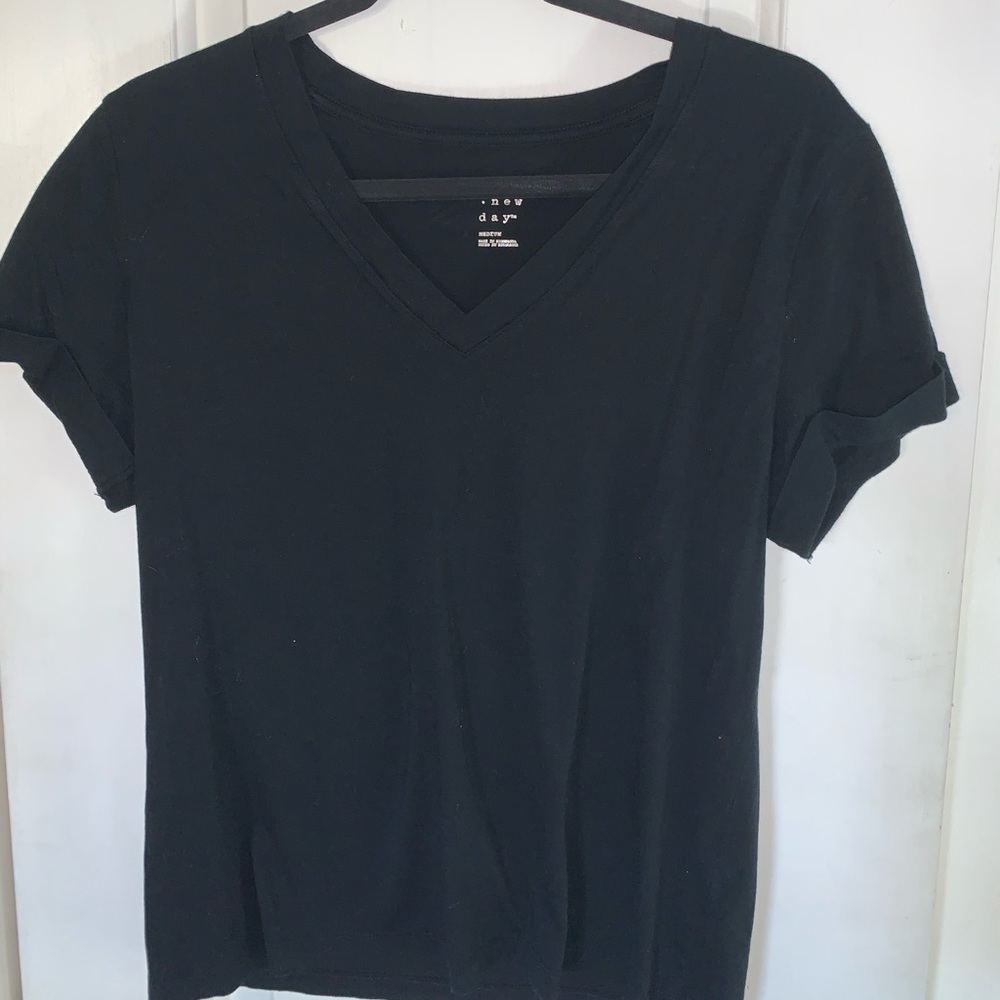 A New Day basic black tee